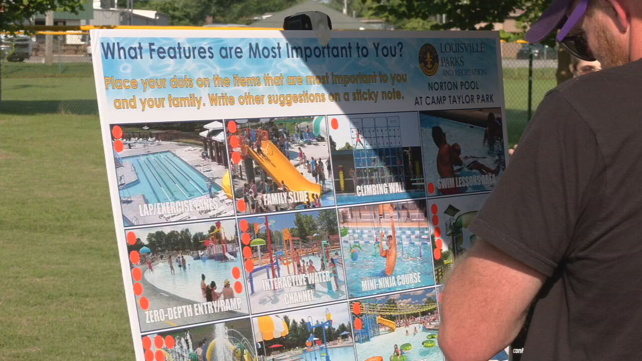First public meeting on Louisville pool improvements focuses on Camp Taylor pool